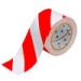 Floor Marking Tape - 50,8mm  Red and White Toughstripe Polyester
