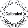 Inspection Date Label - Calibrated
