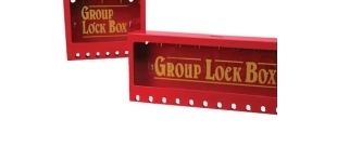 Skrzynka naścienna do blokad grupowych - Lock-box stacjonarny