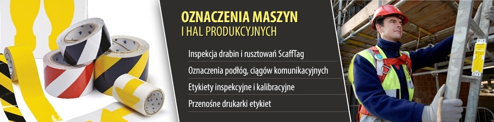 Oznaczenia maszyn i hal produkcyjnych