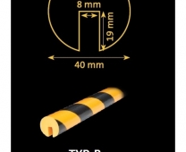 Elastyczne odbojniki profile ochronne Industriel